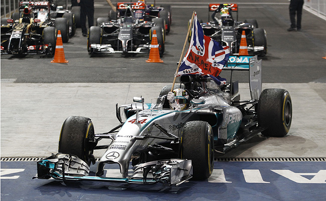 Lewis Hamilton wins Abu Dhabi GP and 2014 Formula 1 championship