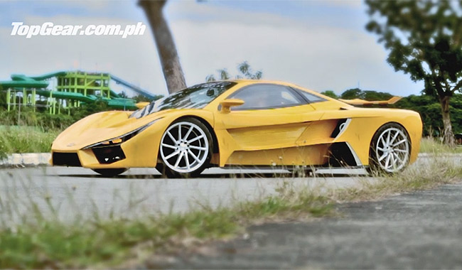 Video: Watch Filipino-made sports car by Aurelio Concepts in action