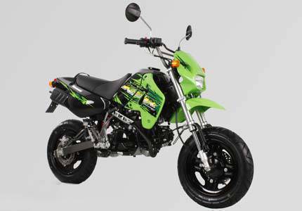 small kawasaki dirt bike