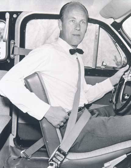 Seatbelt inventor Nils Bohlin 
