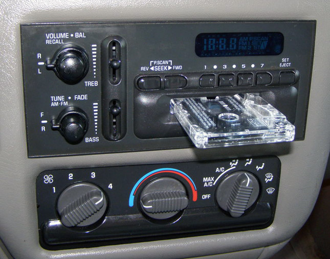 Audio cassette player