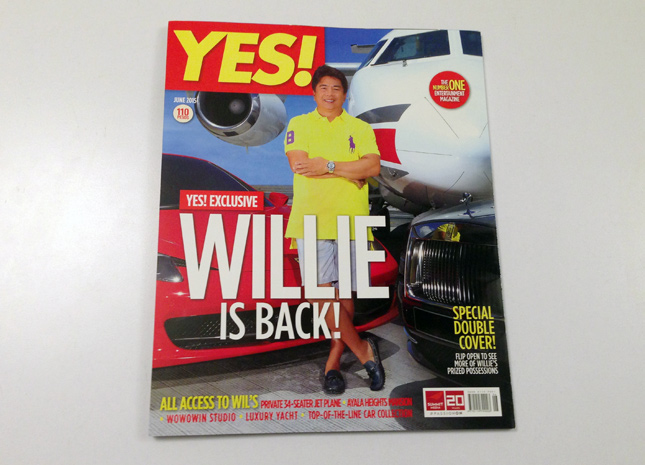 Willie Revillame in YES! magazine