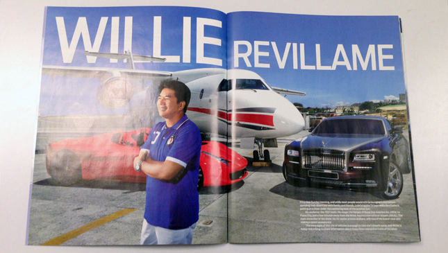 Willie Revillame in YES! magazine