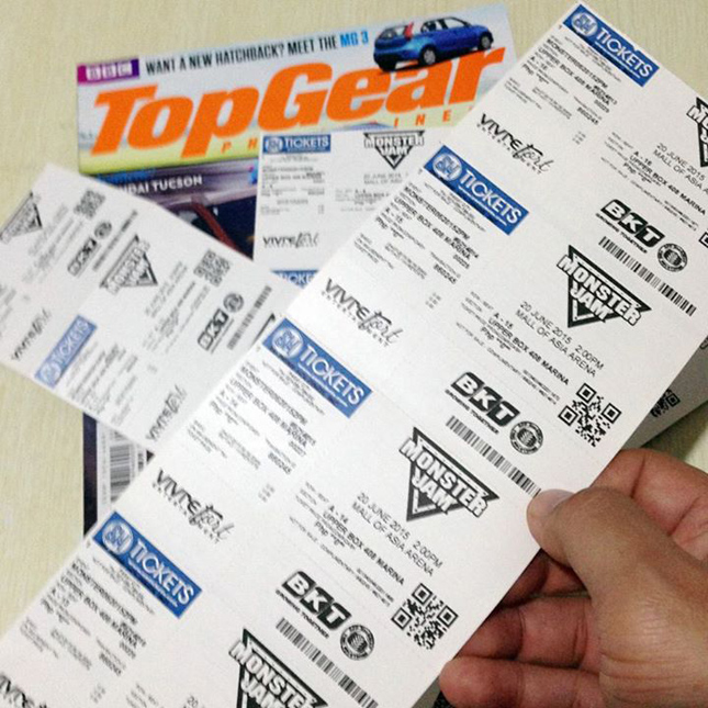 Monster Jam ticket giveaway contest with Top Gear Philippines
