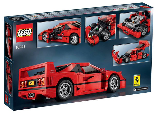 11 images: Every piece of this Lego Ferrari F40 is fastidiously awesome