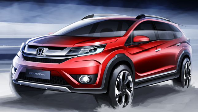 After the CR-V and the HR-V comes the Honda BR-V