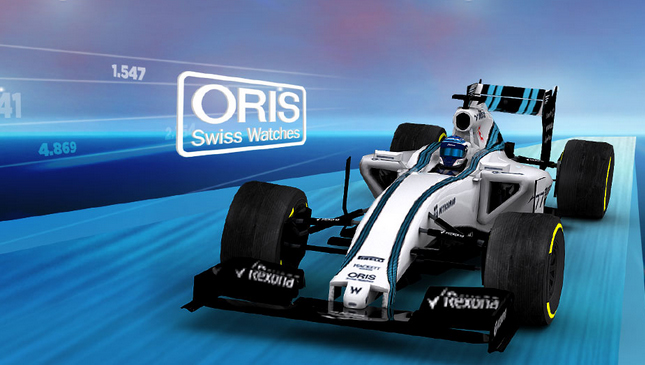 Oris Reaction Time mobile racing game