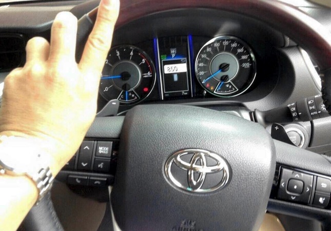 Here Are Photos Of The New Toyota Fortuner S Interior