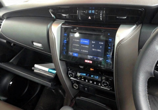 Here Are Photos Of The New Toyota Fortuner S Interior