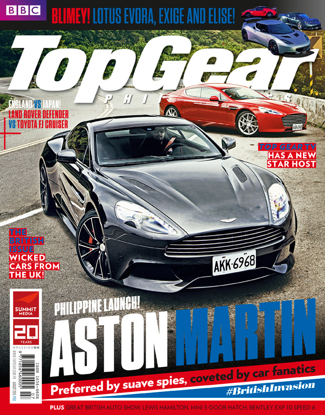 Top Gear Philippines' British Issue (August 2015)
