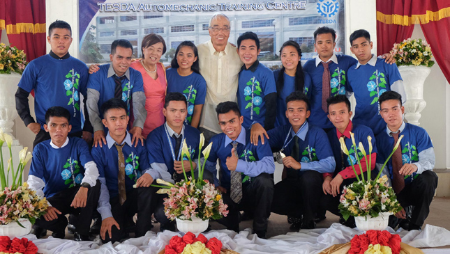 Isuzu Tesda graduates