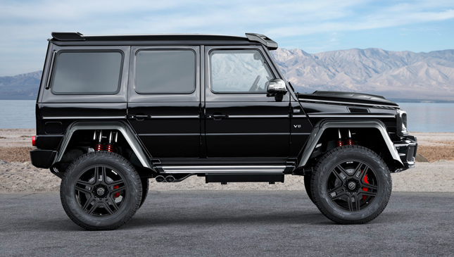 Already Sinister Brabus G Class Tuned Even Further To Produce 500hp