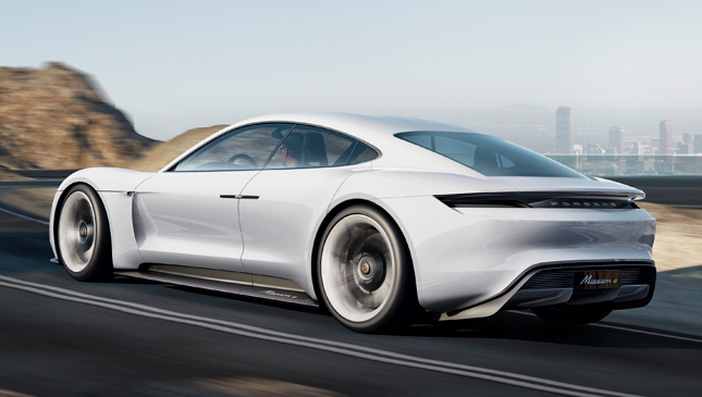 Porsche Surprises With An All Electric Four Seater Car