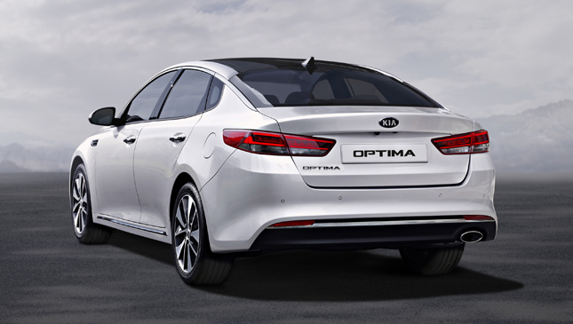 Kia reveals all-new, coupe-like Optima midsize sedan