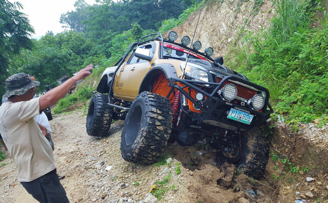 Some off-road enthusiasts do this to their pickups