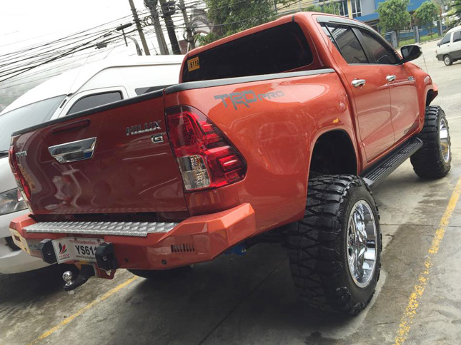Modified Toyota Hilux