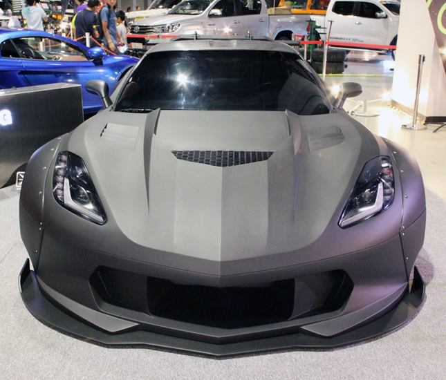 Tuning Car Porn Star - Car Porn Racing's 'Black Manta' Corvette is worth a visit to ...