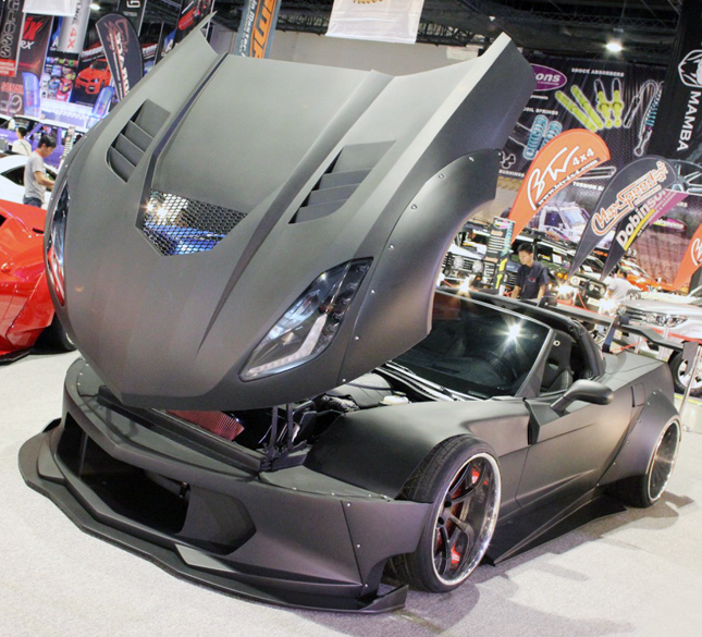 Car Porn Racings Black Manta Corvette Is Worth A V