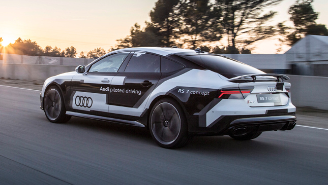 Audi RS7 piloted driving