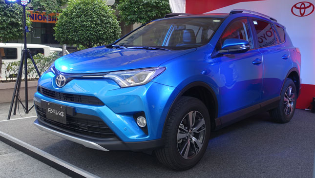 Toyota PH launches face-lifted RAV4 with new features and new colors