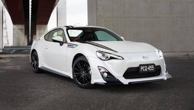 Toyota releases special Blackline-edition 86 for the Australian market