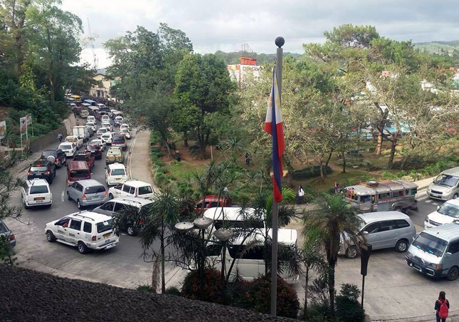 Baguio City traffic