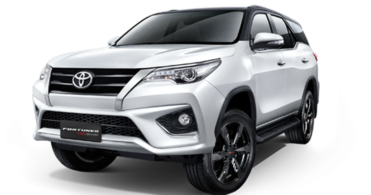 2016 Toyota Fortuner TRD Sportivo: Specs, Features