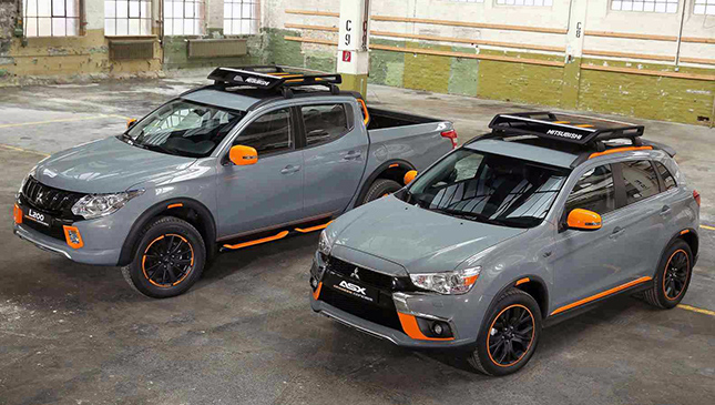 So Mitsubishi Came Out With Matching Concept Versions Of The Asx And The Strada