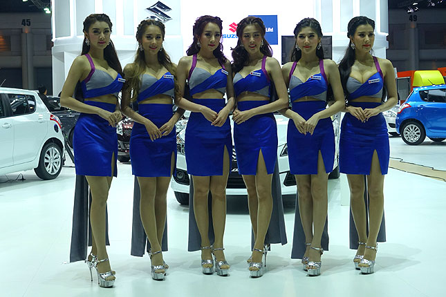 Bangkok International Motor Show girls