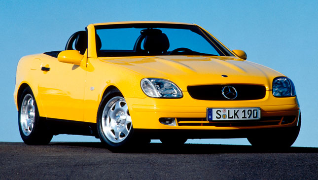 Mercedes-Benz SLK marks 20th birthday this year