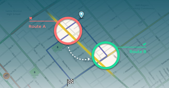 Waze Difficult Intersections