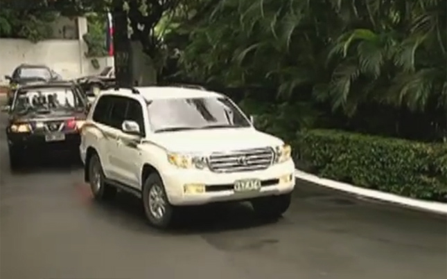 President Duterte Rode This To Inauguration Ceremony