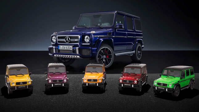 mercedes miniature models