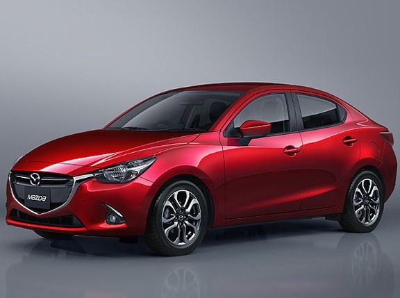 Hình ảnh xe Mazda 2 2019 so sánh phiên bản sedan hatchback