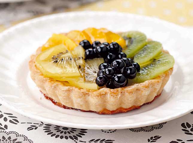 fruit tart recipe custard