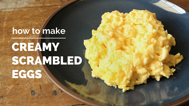 Make the Fluffiest Scrambled Eggs Ever