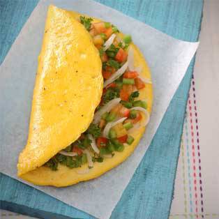 Pepper and Tomato Omelet | Yummy.ph