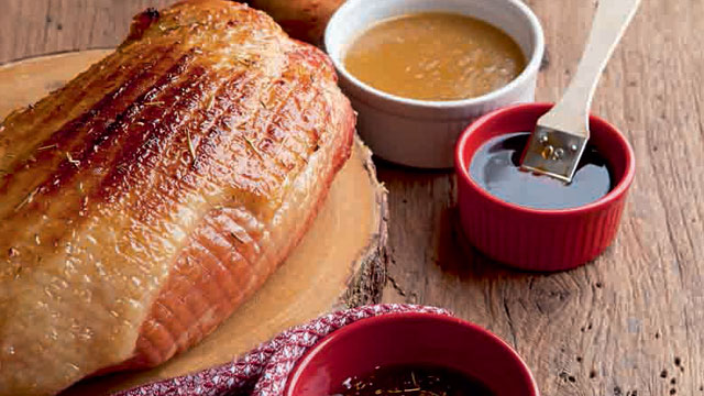 glazed roast ham recipe image