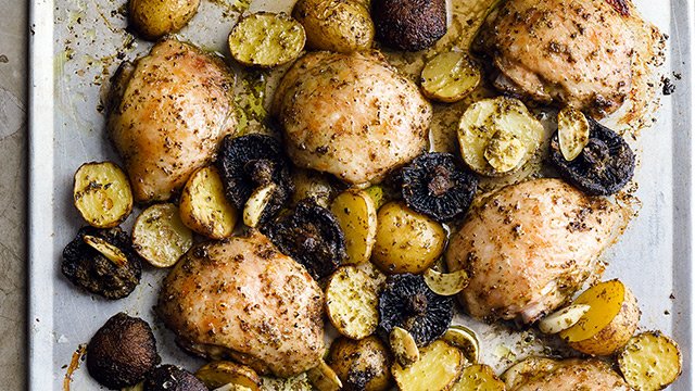 Baked Chicken and Potatoes Recipe