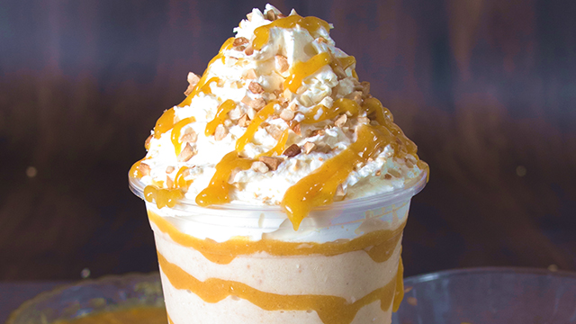 This Milkshake Tastes Just Like Peach Mango Pie!