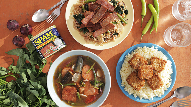spam and sinigang mix 