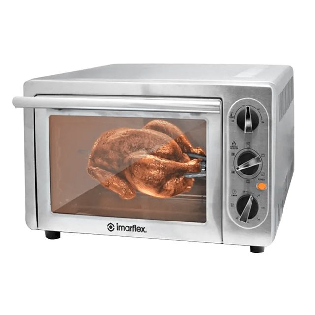 Mini Oven: Imarflex IT-300CRS 3-in-1 Convection Oven