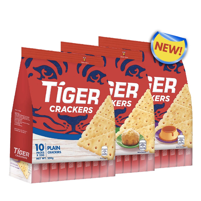 Tiger Biscuits Introduces Three Flavors Leche Flan Ensaymada And