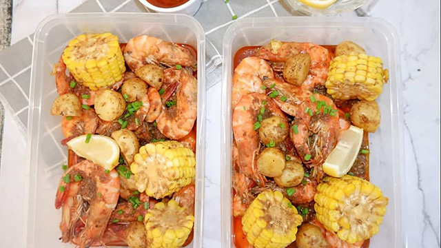 Bankusinero All-Shrimp Platter