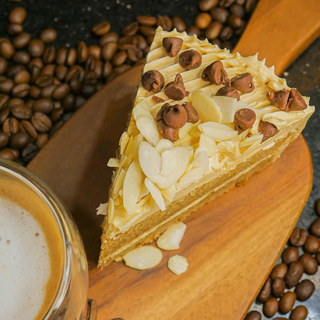Mocha Espresso Buttercream 8 inch-cake from Bakes By Hazelnut