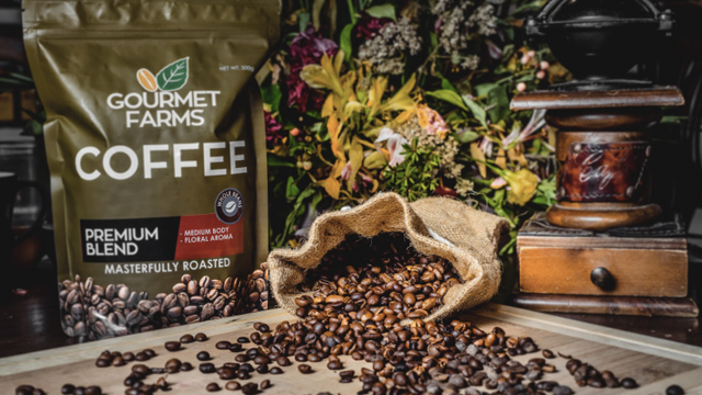 Gourmet Farms' Coffee Beans