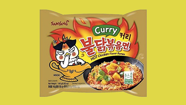 Samyang Fire Noodles: Curry Buldak Bokkeummyun