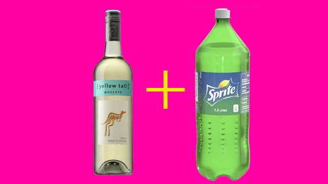 Spritz: White Wine and Sprite