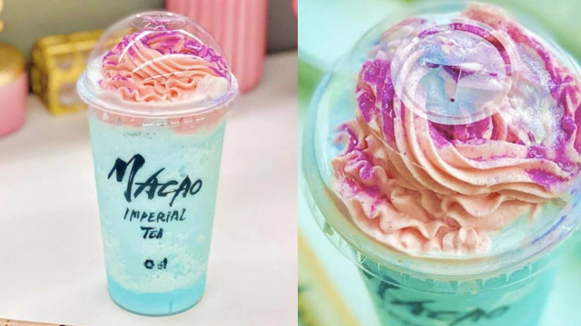 Macao Imperial Tea's Cotton Candy Mallows Drink