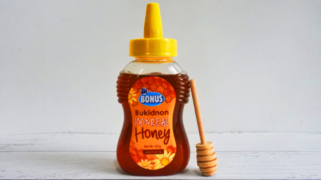 a bottle of Bukidnon honey